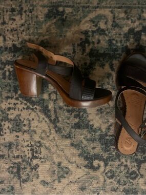 Platform Block Heel Sandals🥥